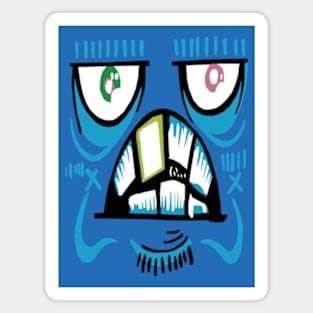 Funny Ugly Face Magnet